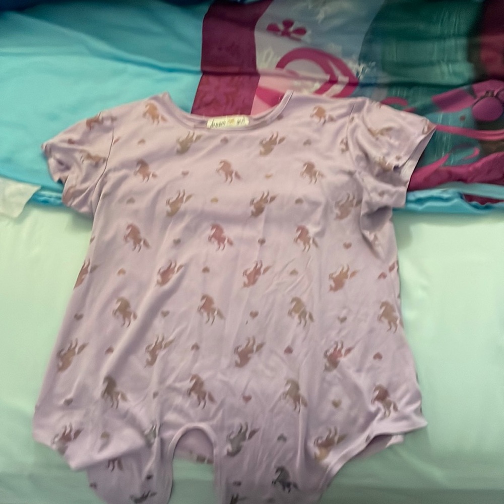 Purple unicorn shirt